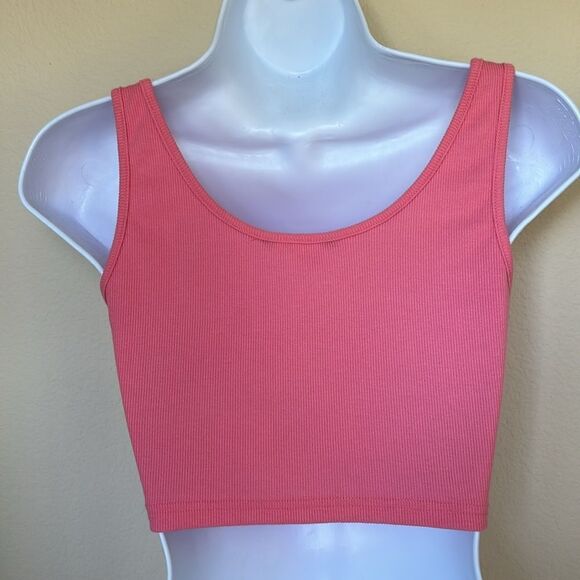 Urban Outfitters Pink Crop Top Corset Size Small! - Picture 4 of 6